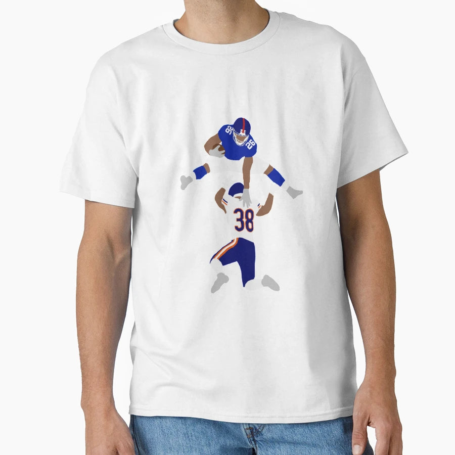 Saquon 26 Hurdle T-Shirt - Graphic Print Unisex - T-Shirt, Sweatshirt, Hoodie