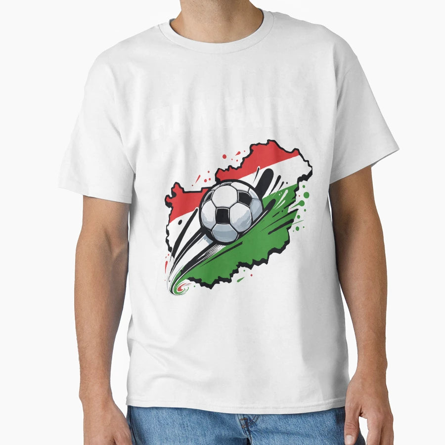 Hungary Football T-Shirt - Unique Graphic Men Women - T-Shirt, Sweatshirt, Hoodie