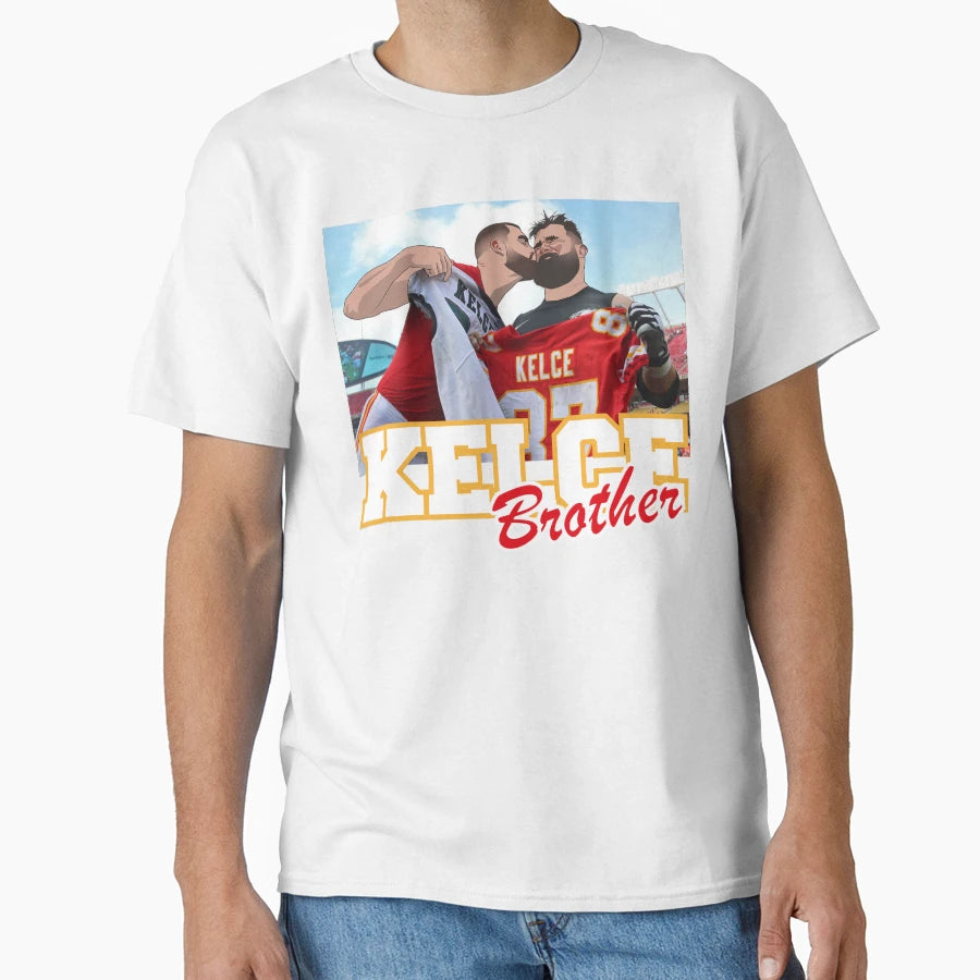 Kelce Brothers T-Shirt - Unique Graphic Unisex - T-Shirt, Sweatshirt, Hoodie