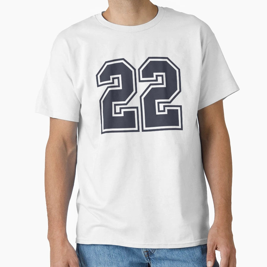 22 Sports Number Twenty Two T-Shirt - Unique Graphic Men Women - T-Shirt, Sweatshirt, Hoodie