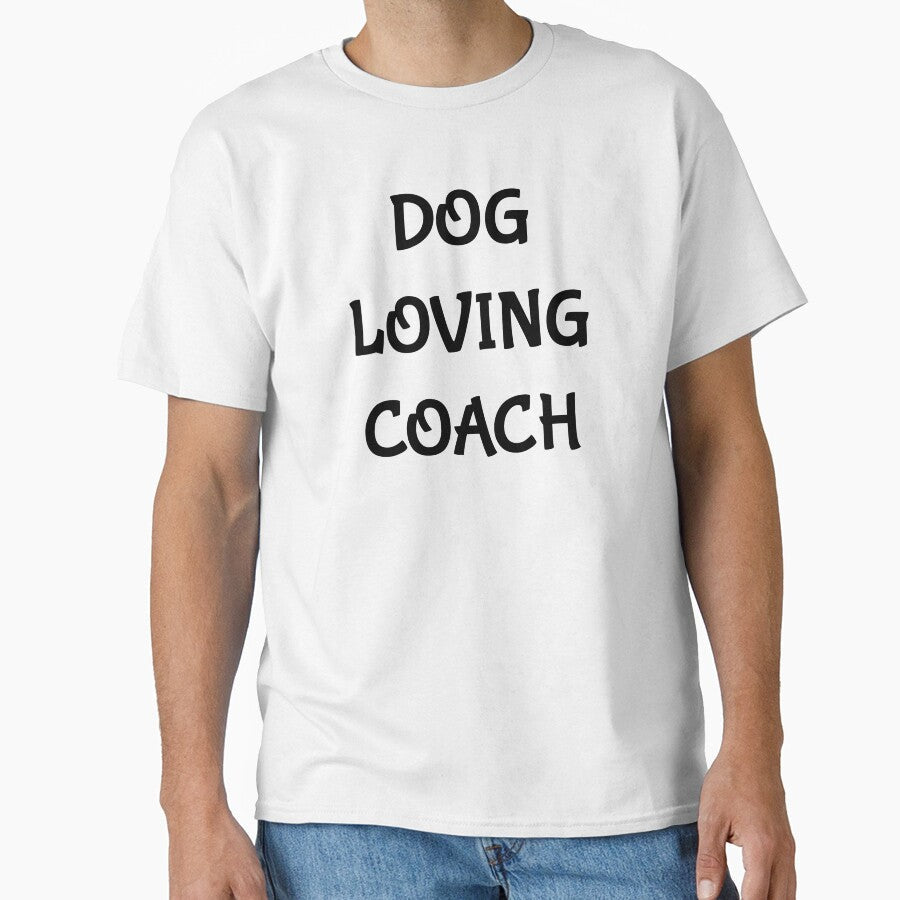 Dog loving coach, funny head by Merchattack - Adult & Kids T-Shirts, Sweatshirts & Hoodies apparel design preview 1