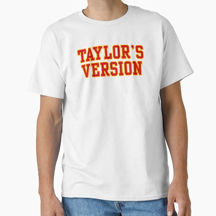 Taylors Version Chiefs Superbowl T-Shirt - Casual Everyday Wear for Adults - T-Shirt, Sweatshirt, Hoodie