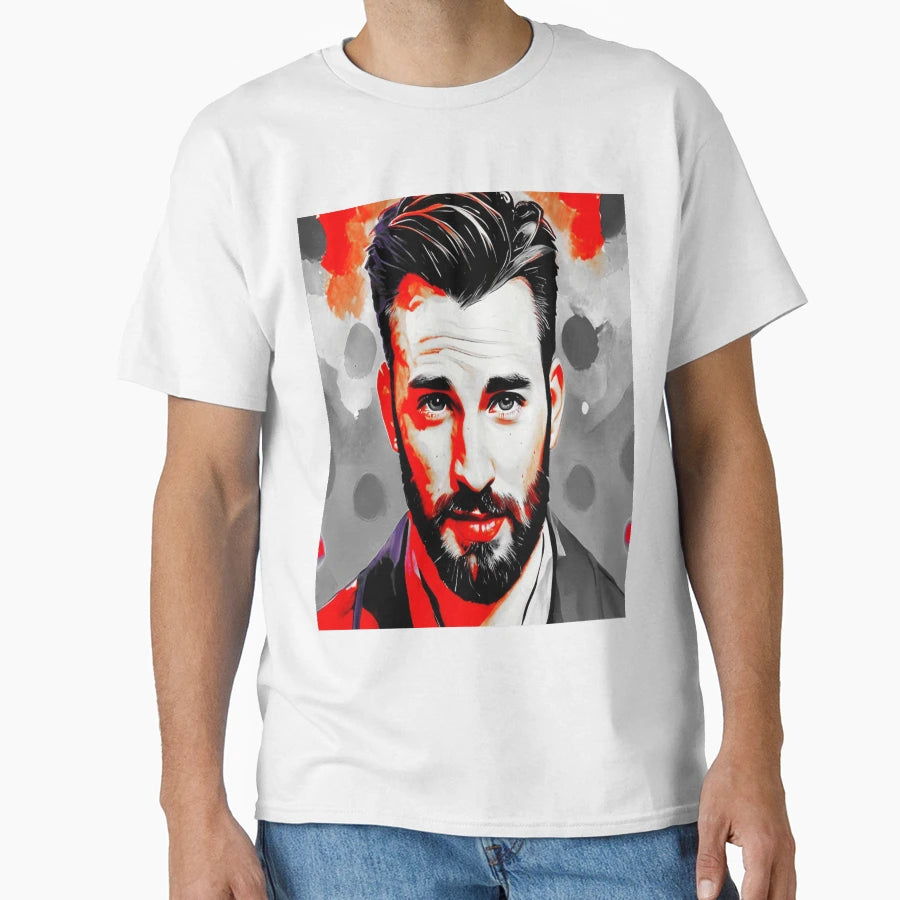 Chris Evans T-Shirt - Fun Novelty Design Men Women - T-Shirt, Sweatshirt, Hoodie