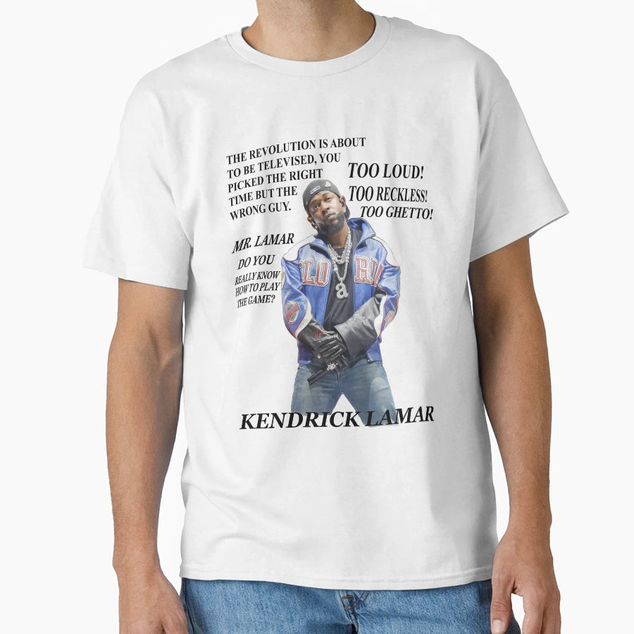 Kendrick Lamar Super Bowl T-Shirt - Graphic Print for Adults - T-Shirt, Sweatshirt, Hoodie