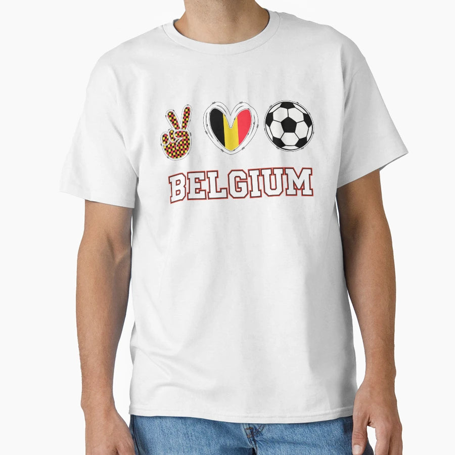 Belgium Inspired Everyday T-Shirt - Trendy Graphic Men Women - T-Shirt, Sweatshirt, Hoodie