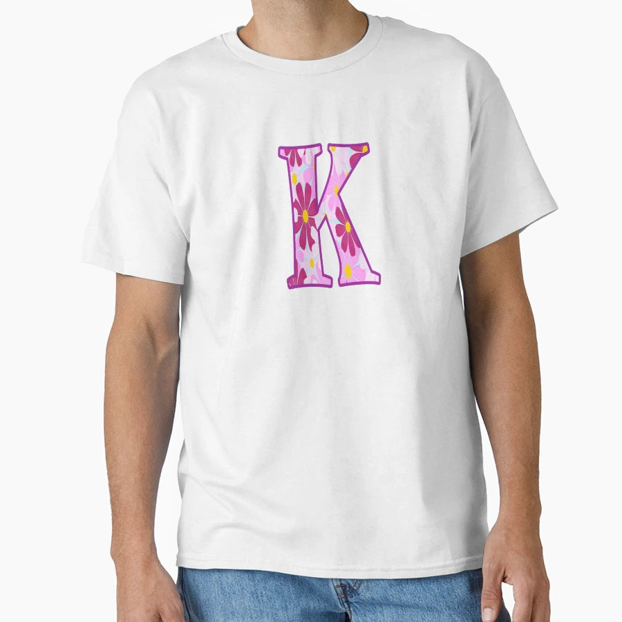 Letters K T-Shirt - Unique Graphic Unisex - T-Shirt, Sweatshirt, Hoodie