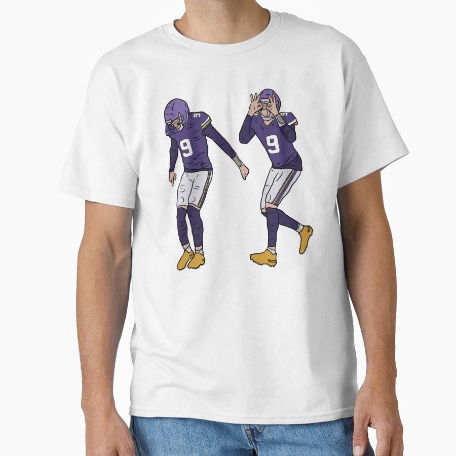 Jj Mccarthy Griddy Celebration T-Shirt - Graphic Print for Adults - T-Shirt, Sweatshirt, Hoodie