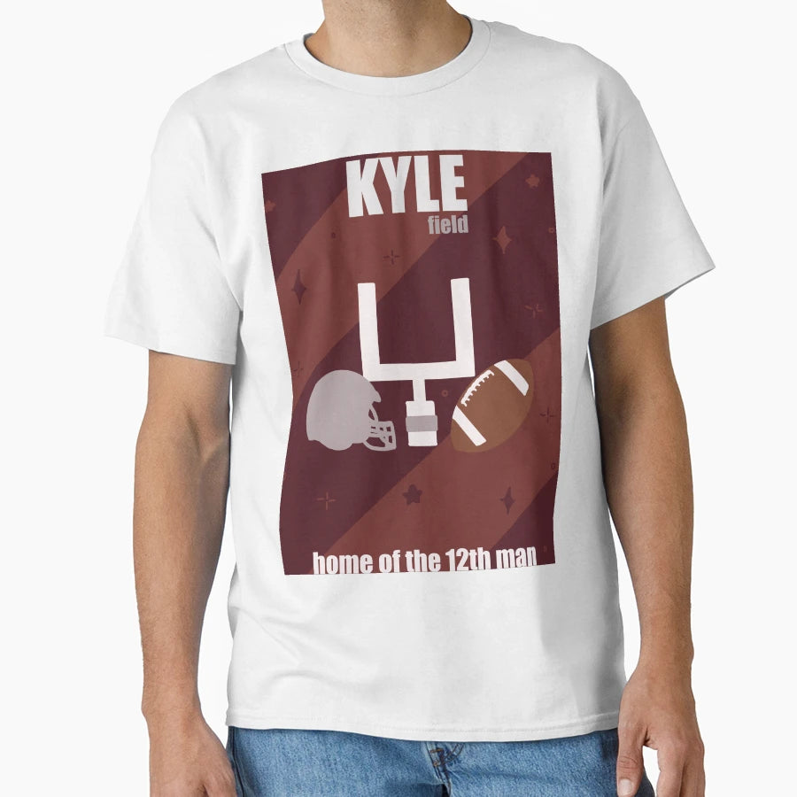 Kyle Field T-Shirt - Casual Everyday Wear Men Women - T-Shirt, Sweatshirt, Hoodie
