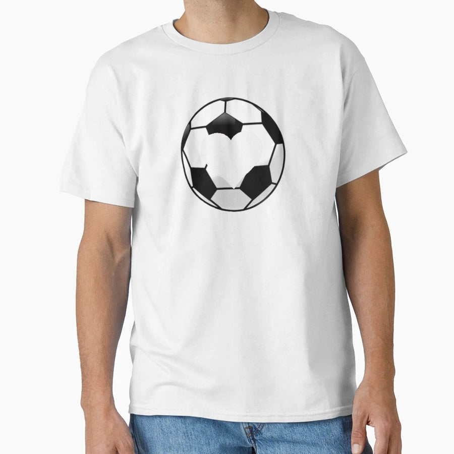 Soccer Is Love T-Shirt - Minimalist Print Men Women - T-Shirt, Sweatshirt, Hoodie