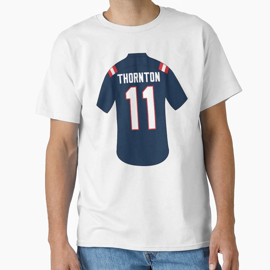 Tyquan Thornton Jersey Number 11 T-Shirt - Streetwear Style for Adults - T-Shirt, Sweatshirt, Hoodie