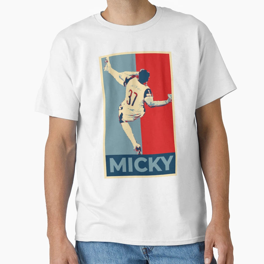 Micky Van De Ven Goal Line Hope T-Shirt - Novelty Apparel Unisex - T-Shirt, Sweatshirt, Hoodie