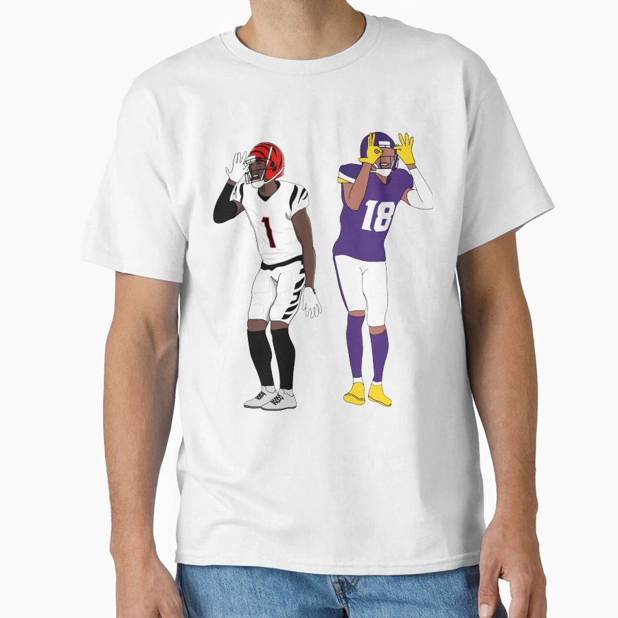 Griddy Duo T-Shirt - Graphic Print Unisex - T-Shirt, Sweatshirt, Hoodie