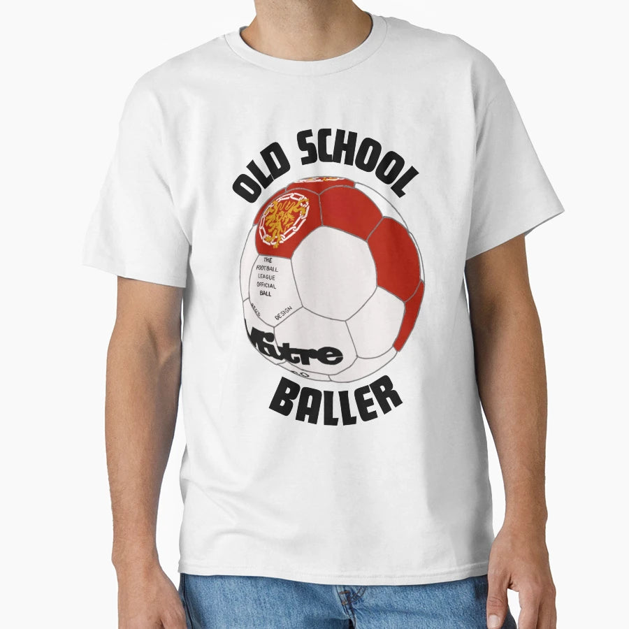 Old School Baller Ufo T-Shirt - Trendy Graphic Unisex - T-Shirt, Sweatshirt, Hoodie