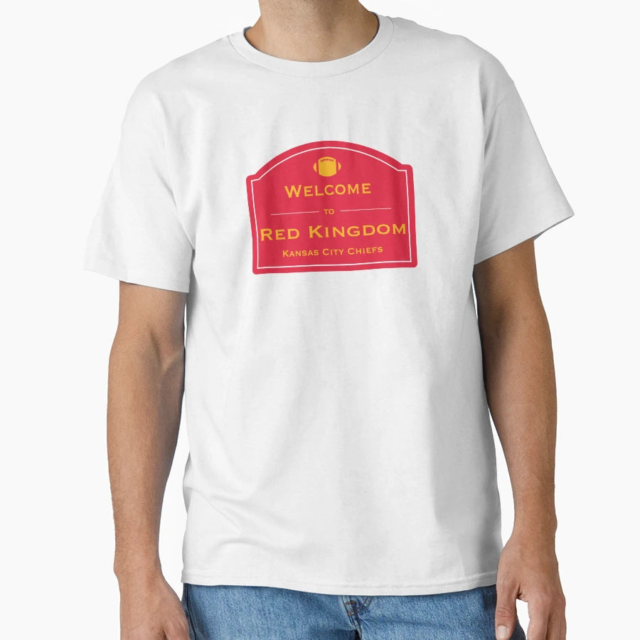 Welcome To Red Kingdom Kansas City T-Shirt - Fun Novelty Design for Adults - T-Shirt, Sweatshirt, Hoodie