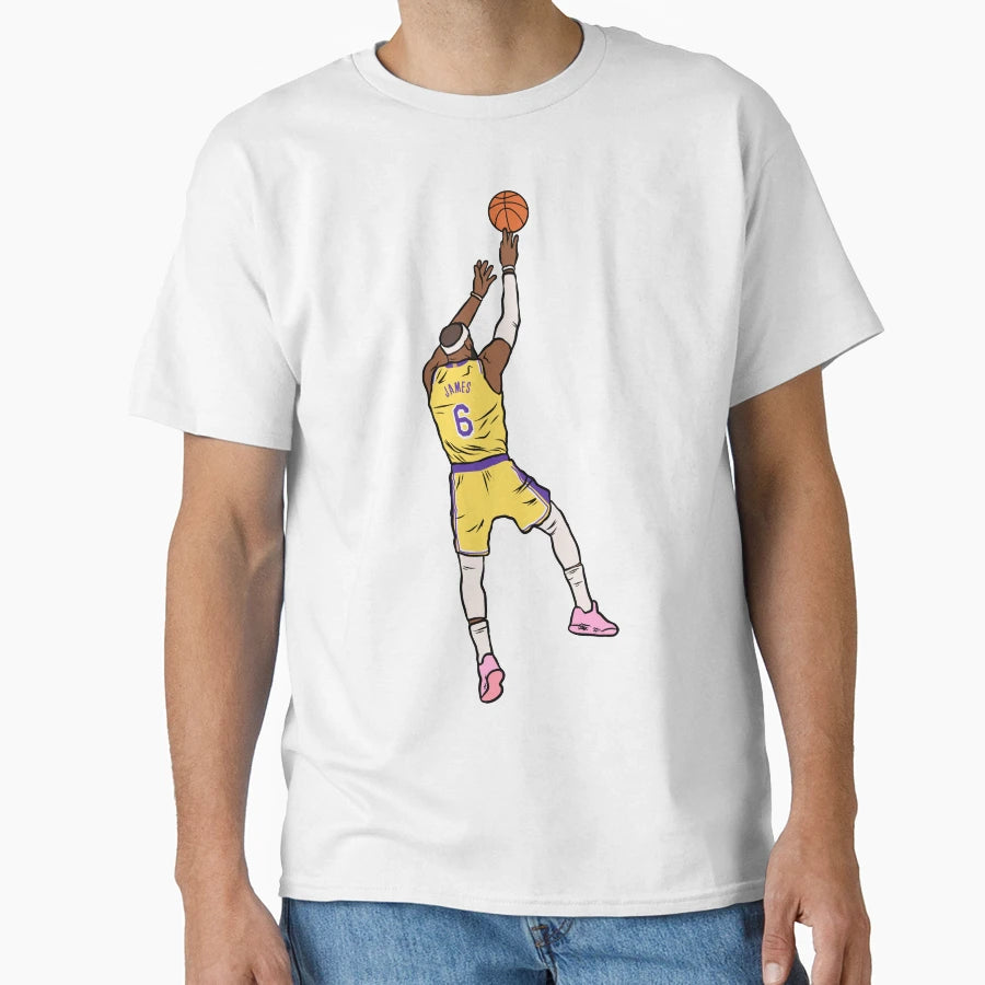 Lebron Breaks Scoring Record T-Shirt - Trendy Graphic Men Women - T-Shirt, Sweatshirt, Hoodie