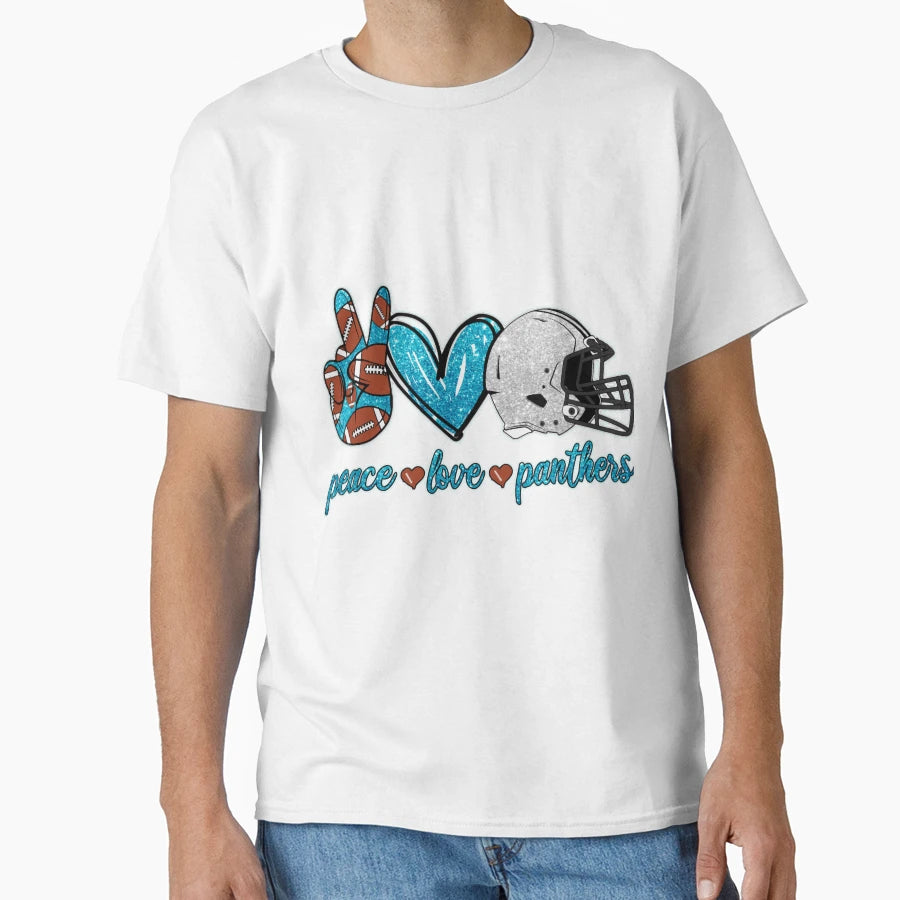 Art Carolina Panthers T-Shirt - Casual Everyday Wear Men Women - T-Shirt, Sweatshirt, Hoodie