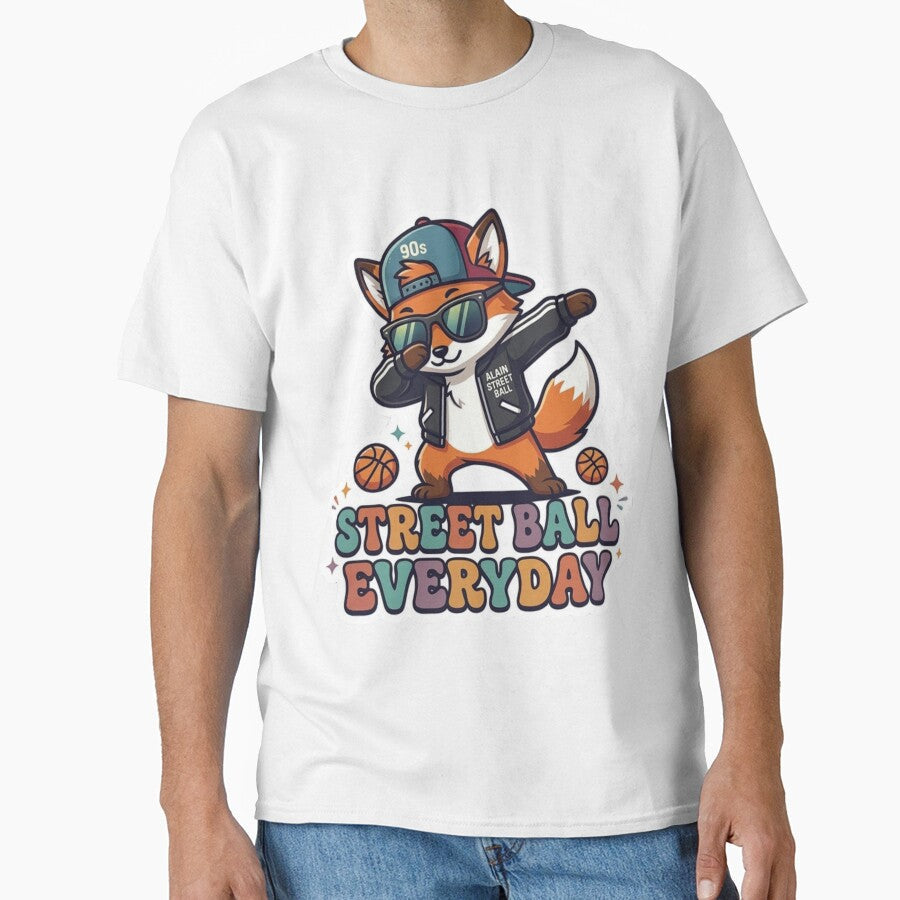 Funny Soccer Fox Nope Everyday Donut Lover Retro - Adult & Kids T-Shirts, Sweatshirts & Hoodies apparel design preview 1