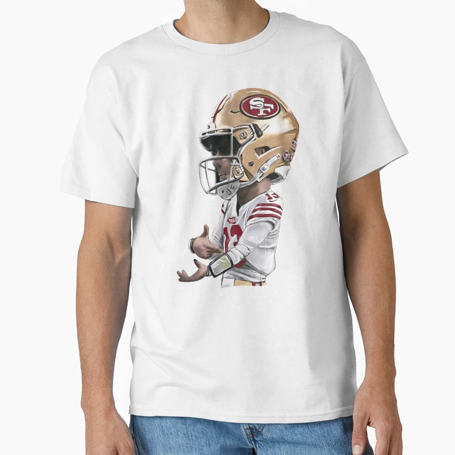 San Francisco 49Ers Quarterback BP T-Shirt - Streetwear Style Men Women - T-Shirt, Sweatshirt, Hoodie
