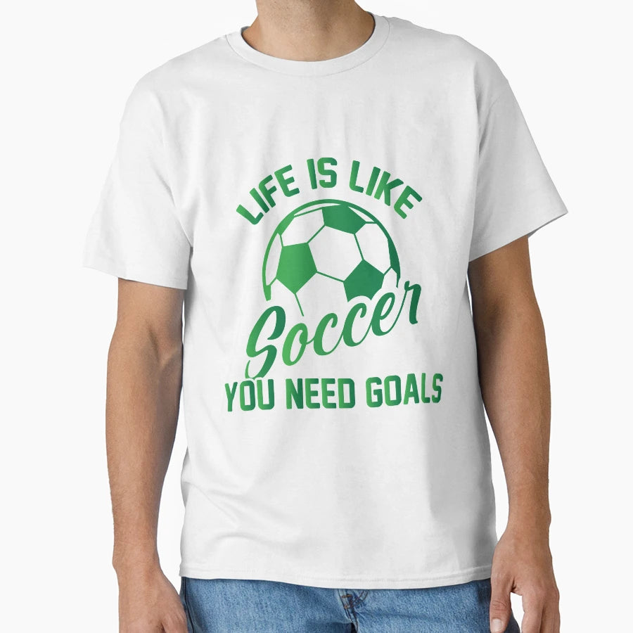 Soccer T-Shirt - Custom Art Print Unisex - T-Shirt, Sweatshirt, Hoodie