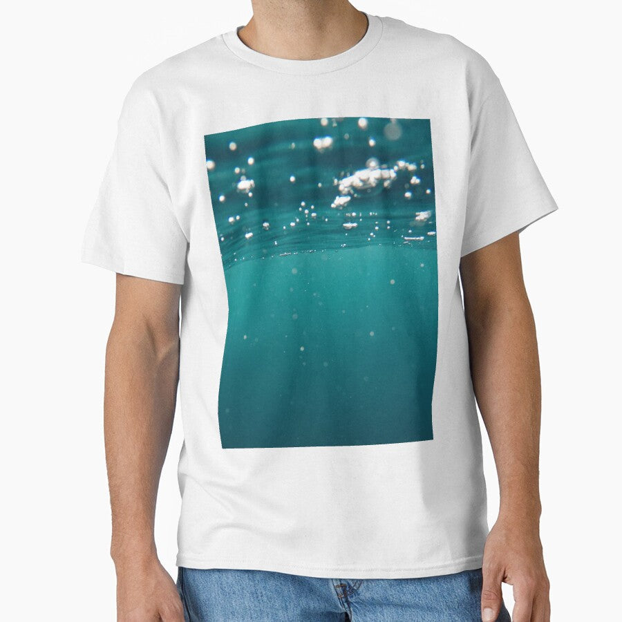 Ocean waves bathmat by OneTimeEngineer - Adult & Kids T-Shirts, Sweatshirts & Hoodies apparel design preview 1