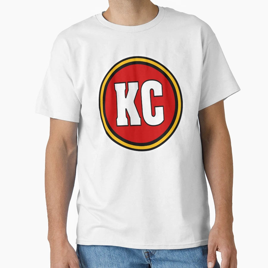 Kc Circle T-Shirt - Novelty Apparel Unisex - T-Shirt, Sweatshirt, Hoodie