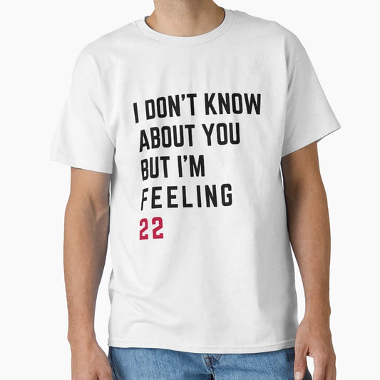 22 Red Birthday T-Shirt - Graphic Print Men Women - T-Shirt, Sweatshirt, Hoodie
