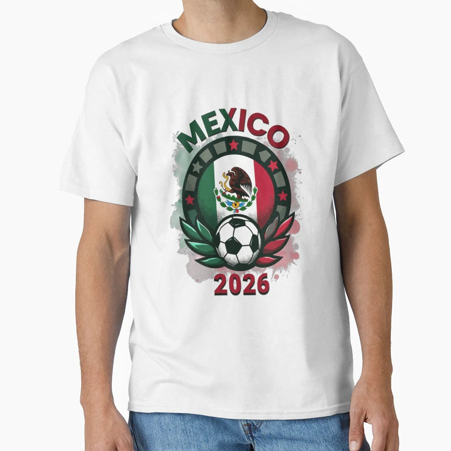 Mexico World Cup 2026 America T-Shirt - Casual Everyday Wear for Adults - T-Shirt, Sweatshirt, Hoodie
