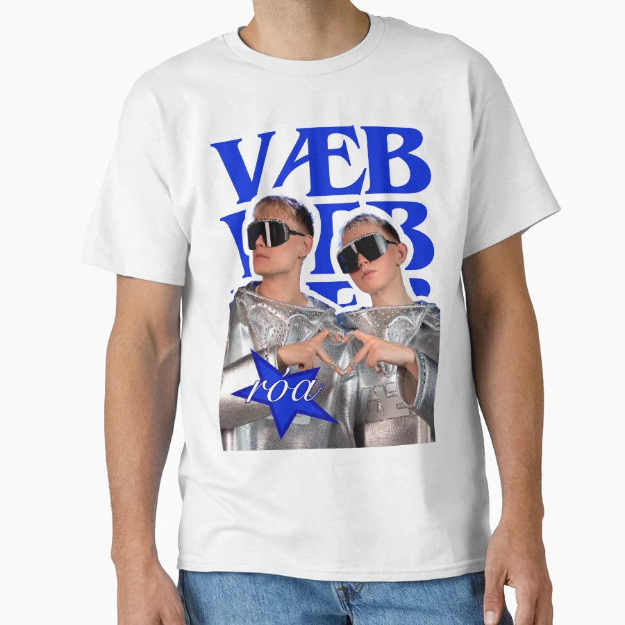 Vaeb R V B Roa Eurovision 2025 Iceland T-Shirt - Unique Graphic Men Women - T-Shirt, Sweatshirt, Hoodie