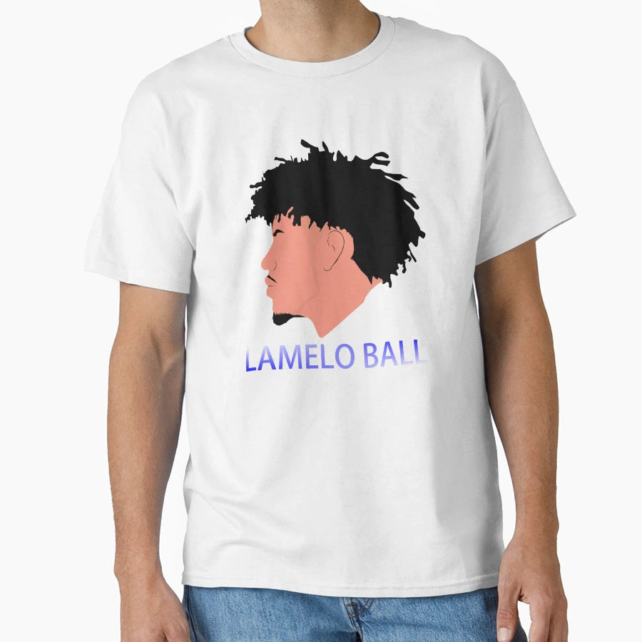 Lamelo Ball Illustration T-Shirt - Graphic Print Unisex - T-Shirt, Sweatshirt, Hoodie