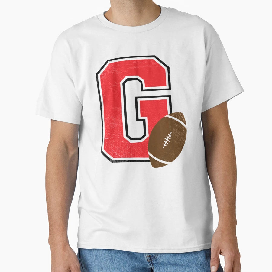 G Football T-Shirt - Casual Everyday Wear for Adults - T-Shirt, Sweatshirt, Hoodie