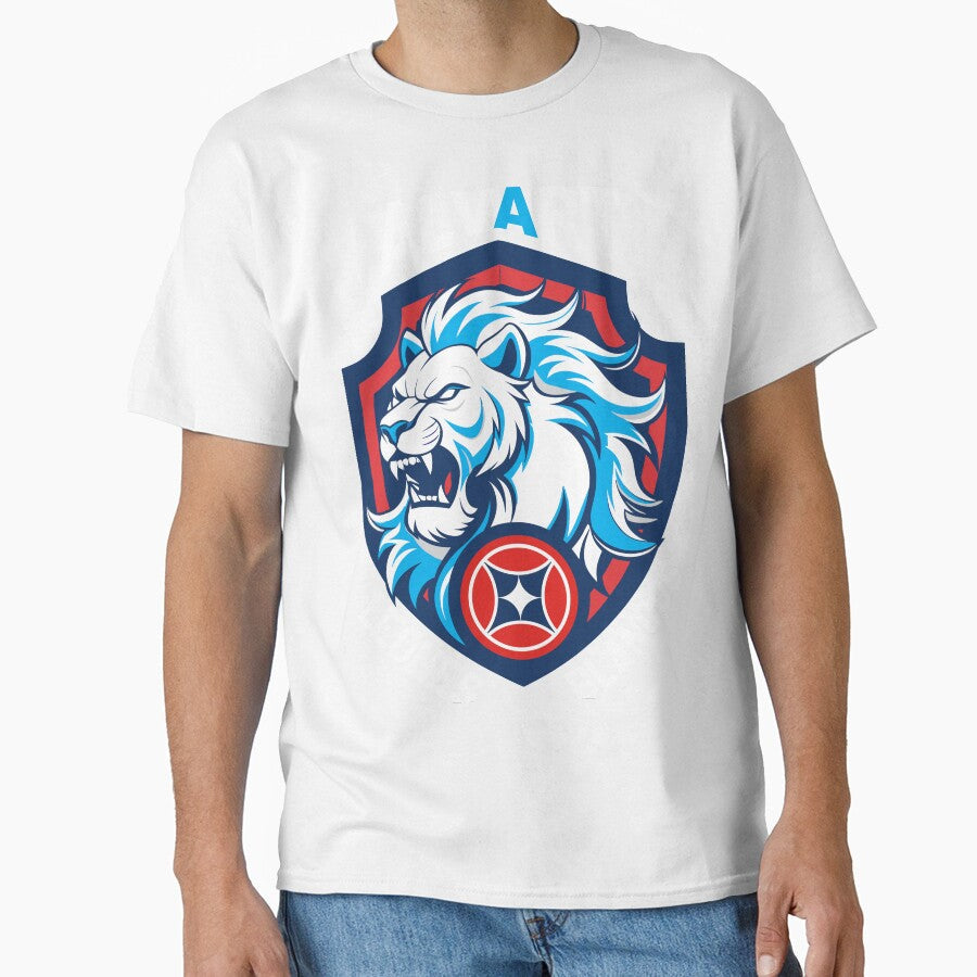 WHITE LIONS ALVART PUEBLA UNIVERSITY by CuPensky - Adult & Kids T-Shirts, Sweatshirts & Hoodies apparel design preview 1