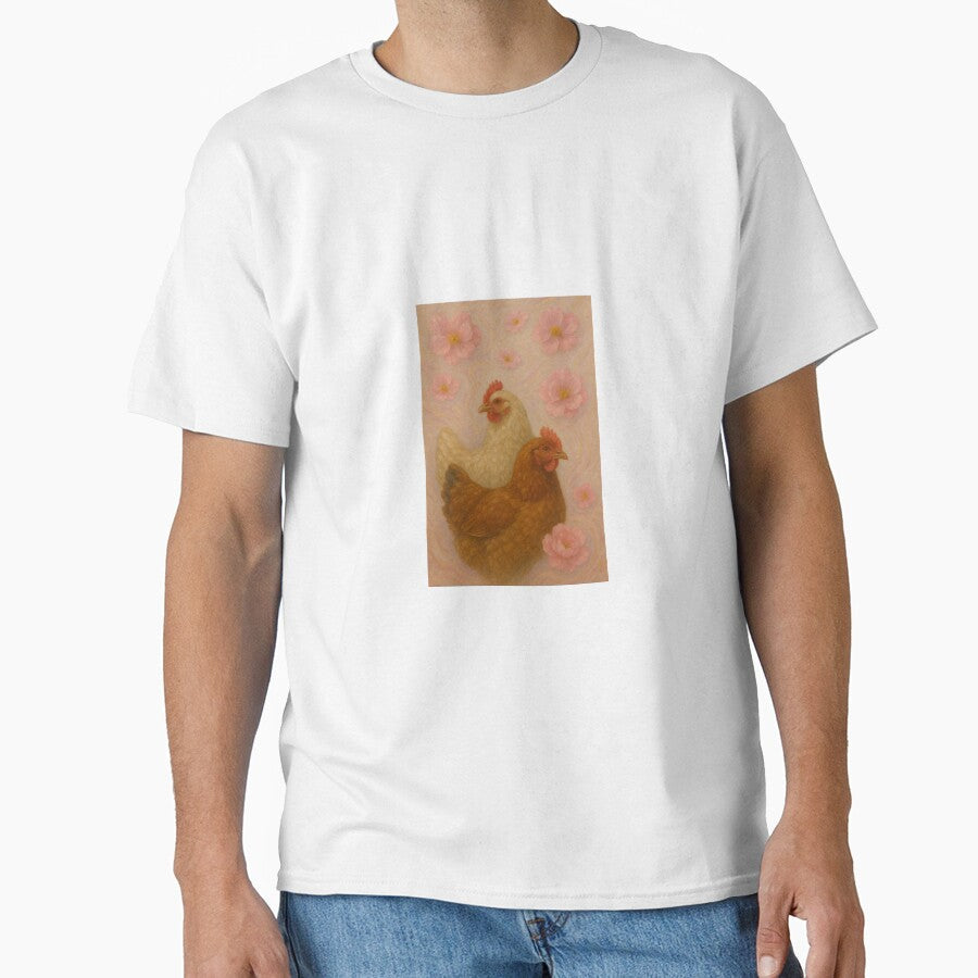 Spring chickens by Ilovechickens99 - Adult & Kids T-Shirts, Sweatshirts & Hoodies apparel design preview 1