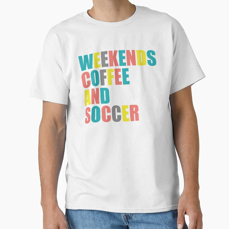 Weekends Coffee and Soccer Doctor Mom's Story - Adult & Kids T-Shirts, Sweatshirts & Hoodies apparel design preview 1