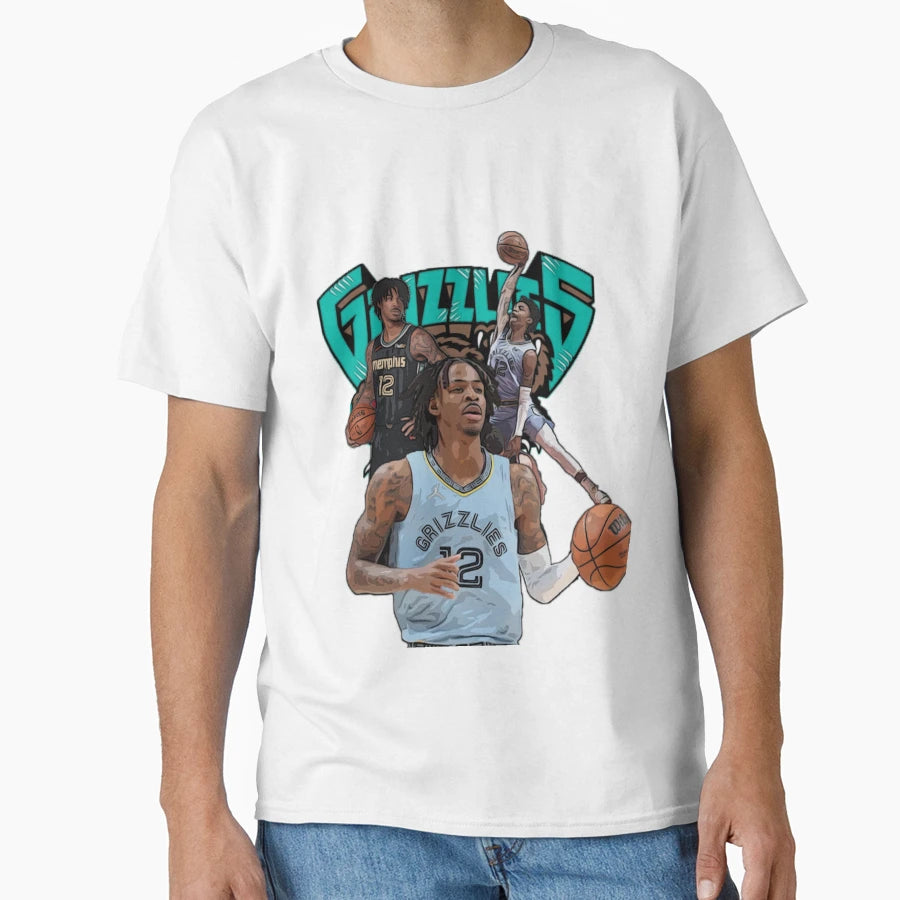Ja Morant Memphis Grizzlies T-Shirt - Graphic Print for Adults - T-Shirt, Sweatshirt, Hoodie