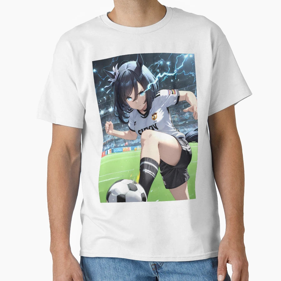 Eishin Flash Uma Musume Pretty Derby T-Shirt - Custom Art Print Unisex - T-Shirt, Sweatshirt, Hoodie