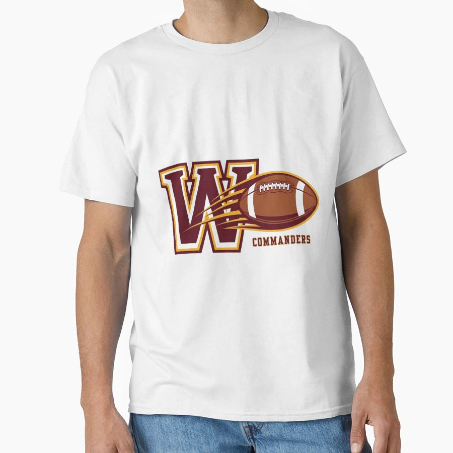 Washington Commanders T-Shirt - Custom Art Print Unisex - T-Shirt, Sweatshirt, Hoodie