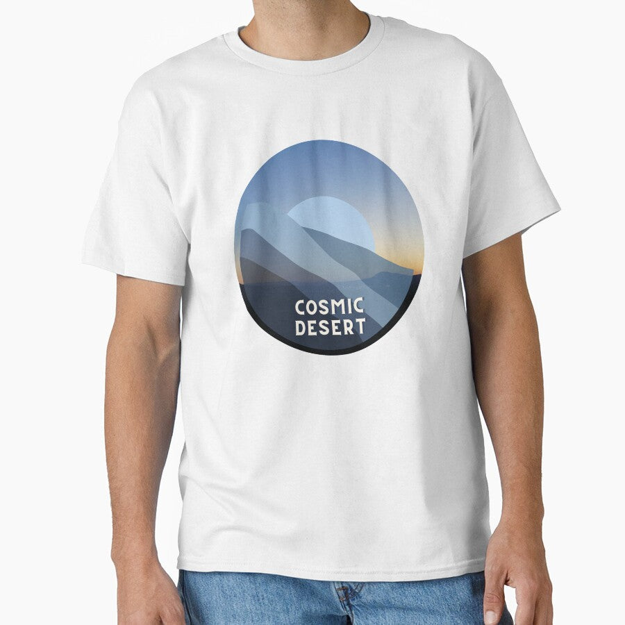 Cosmic Desert Sunset Graphic by MiaDelelai - Adult & Kids T-Shirts, Sweatshirts & Hoodies apparel design preview 1