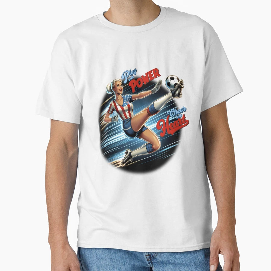 Soccer Sports Funny T Shirts T-Shirt - Graphic Print Unisex - T-Shirt, Sweatshirt, Hoodie