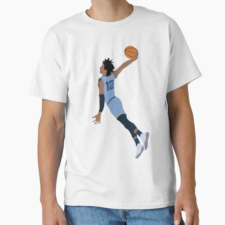 Ja Morant Dunk T-Shirt - Casual Everyday Wear for Adults - T-Shirt, Sweatshirt, Hoodie