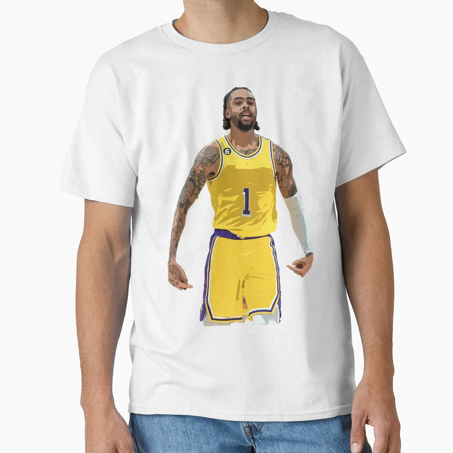 Dangelo Russell T-Shirt - Custom Art Print Men Women - T-Shirt, Sweatshirt, Hoodie