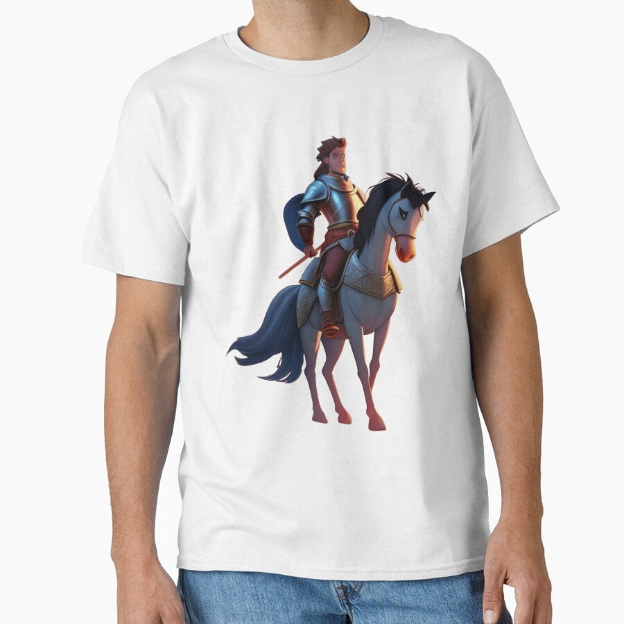 A brave and loyal horse by cuffykasapaf - Adult & Kids T-Shirts, Sweatshirts & Hoodies apparel design preview 1