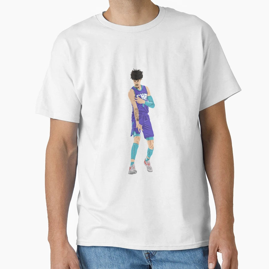 Lamelo Ball Signature Pose T-Shirt - Graphic Print for Adults - T-Shirt, Sweatshirt, Hoodie