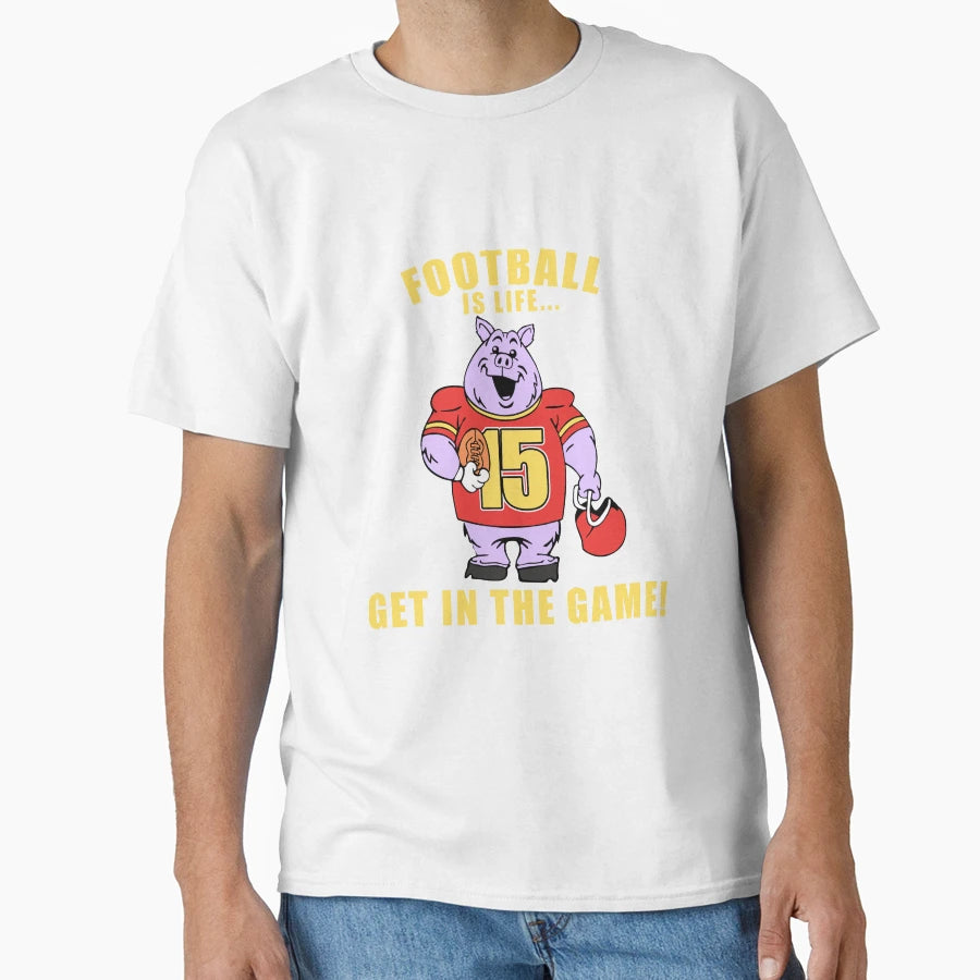 Football Is Life Get Game T-Shirt - Casual Everyday Wear for Adults - T-Shirt, Sweatshirt, Hoodie