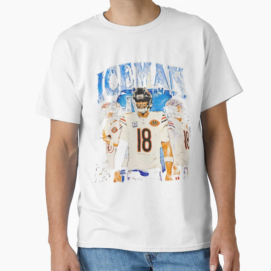CW Aka Iceman Quarterback Chicago T-Shirt - Streetwear Style Men Women - T-Shirt, Sweatshirt, Hoodie
