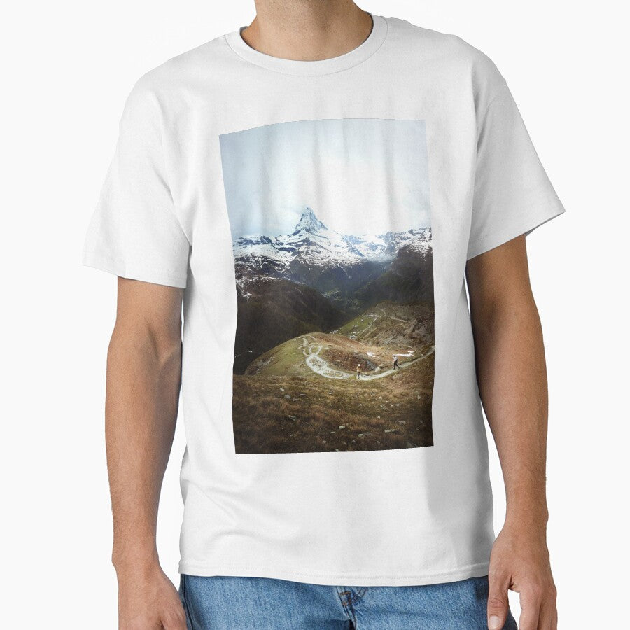 Beautiful Swiss Mountains by msro1 - Adult & Kids T-Shirts, Sweatshirts & Hoodies apparel design preview 1