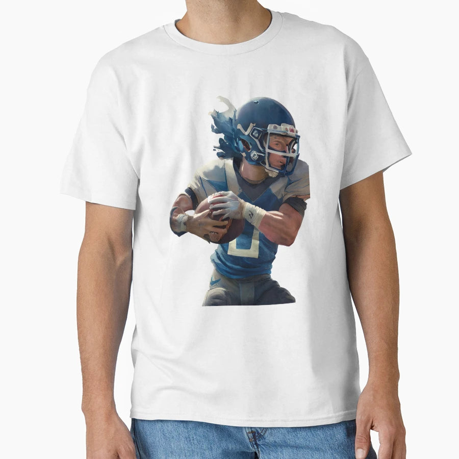 Digital Football T-Shirt - Aesthetic Graphic for Adults - T-Shirt, Sweatshirt, Hoodie