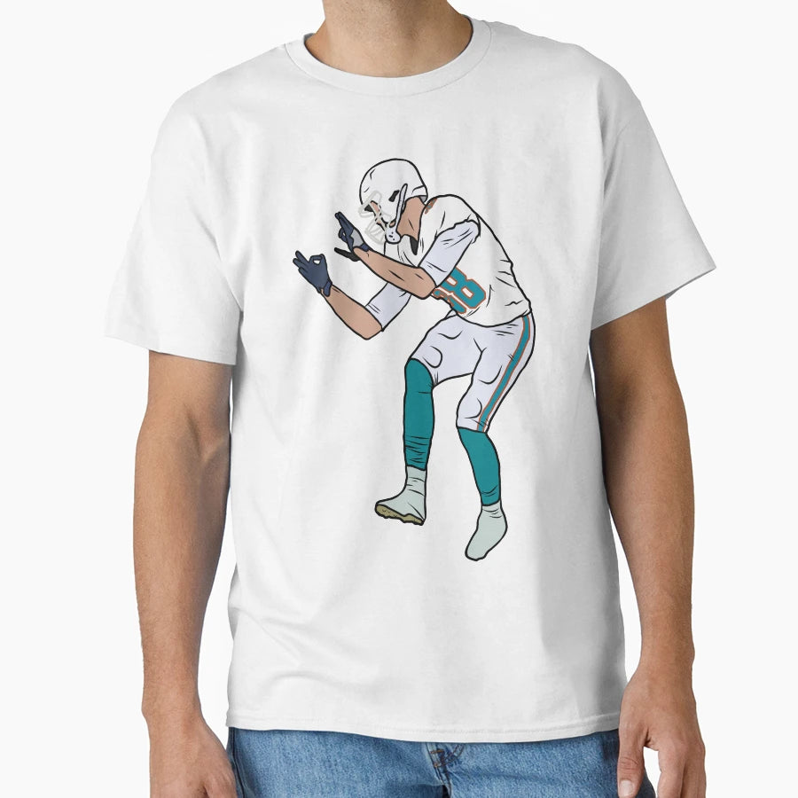 Mike Gesicki Griddy T-Shirt - Minimalist Print Unisex - T-Shirt, Sweatshirt, Hoodie