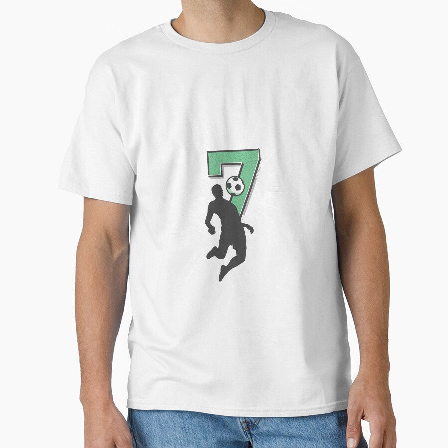 7th birthday football soccer by FFelder - Adult & Kids T-Shirts, Sweatshirts & Hoodies apparel design preview 1