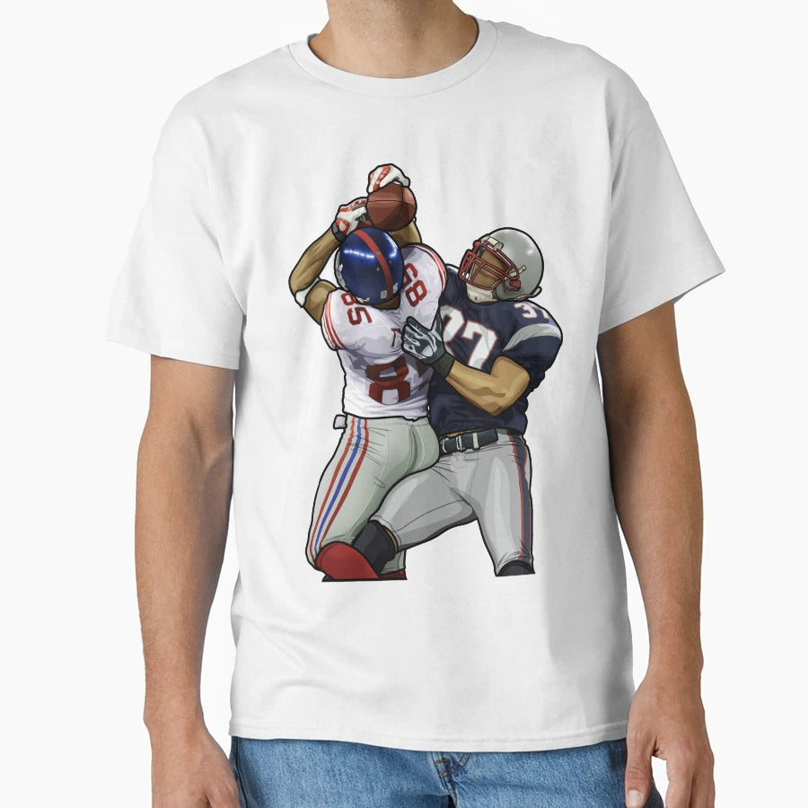 David Tyree Helmet Catch T-Shirt - Aesthetic Graphic Unisex - T-Shirt, Sweatshirt, Hoodie