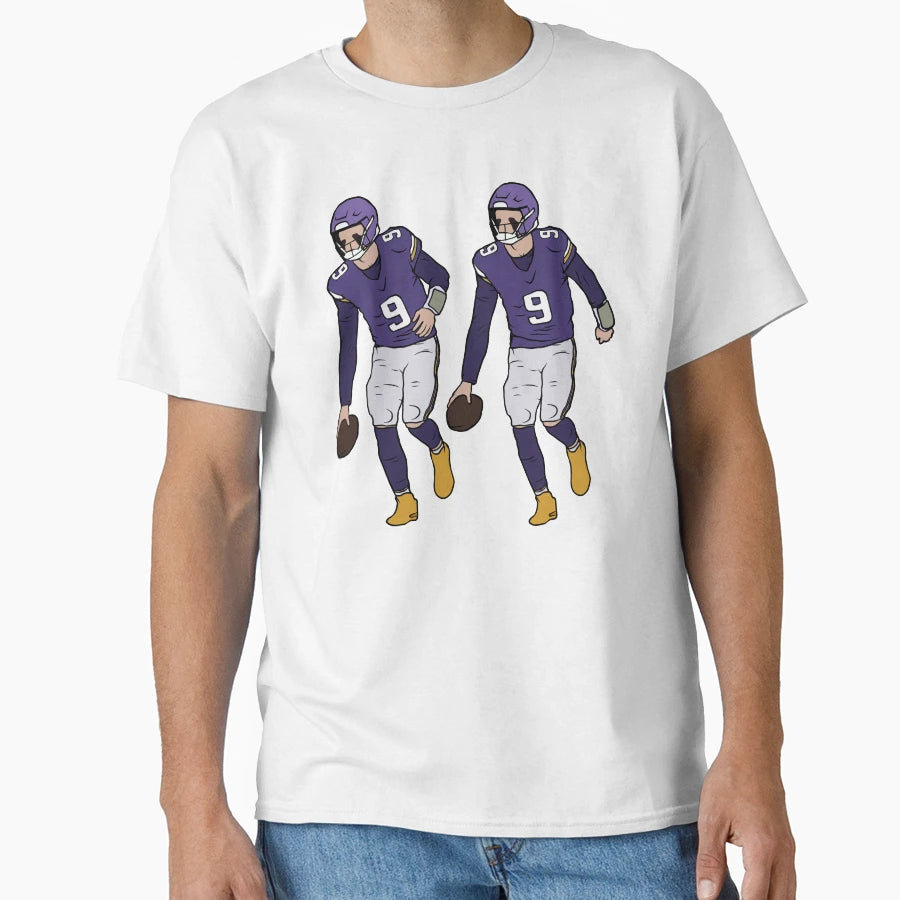 Jj Mccarthy Griddy T-Shirt - Minimalist Print for Adults - T-Shirt, Sweatshirt, Hoodie